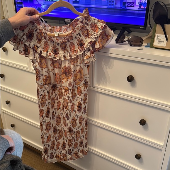 Floral Ruffle Dress - Picture 1 of 4